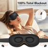 100% Blackout Sleep Mask 45dB Noise Cancelling for Women &