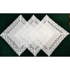 Doilies Embroidered with Lace (30 x 30) Pack of 3