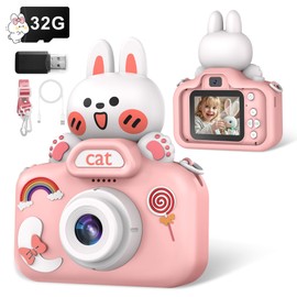Bistfy Kids Camera 48MP and 1080P HD Digital Selfie Video Camera for Kids Age 3-12 Year Old Boys and Girls