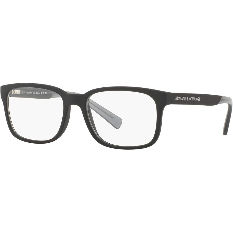 Armani Exchange Ax3029 - Marco cuadrado para anteojos graduadas para