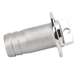 Stainless Steel Boat Drain Plug Kit Oval Garboard Drain Plug with Waterproof O Ring for Boat Transoms Surface Boat Plug