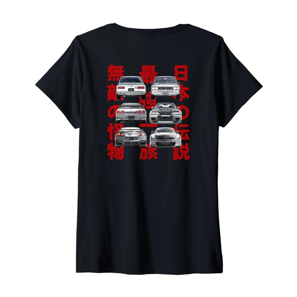 Womens Skyline Series Gt R32 R35 KPGC10 On The Back