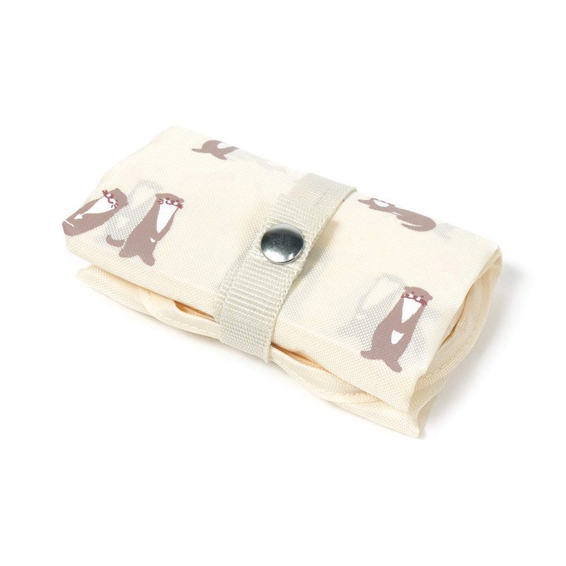 Hamamonyo Eco Tote Small Love Otter Off, white (off-white)