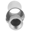 Stainless Steel Cedar Shaped Fountain Nozzle Adjustable Water Spray Head