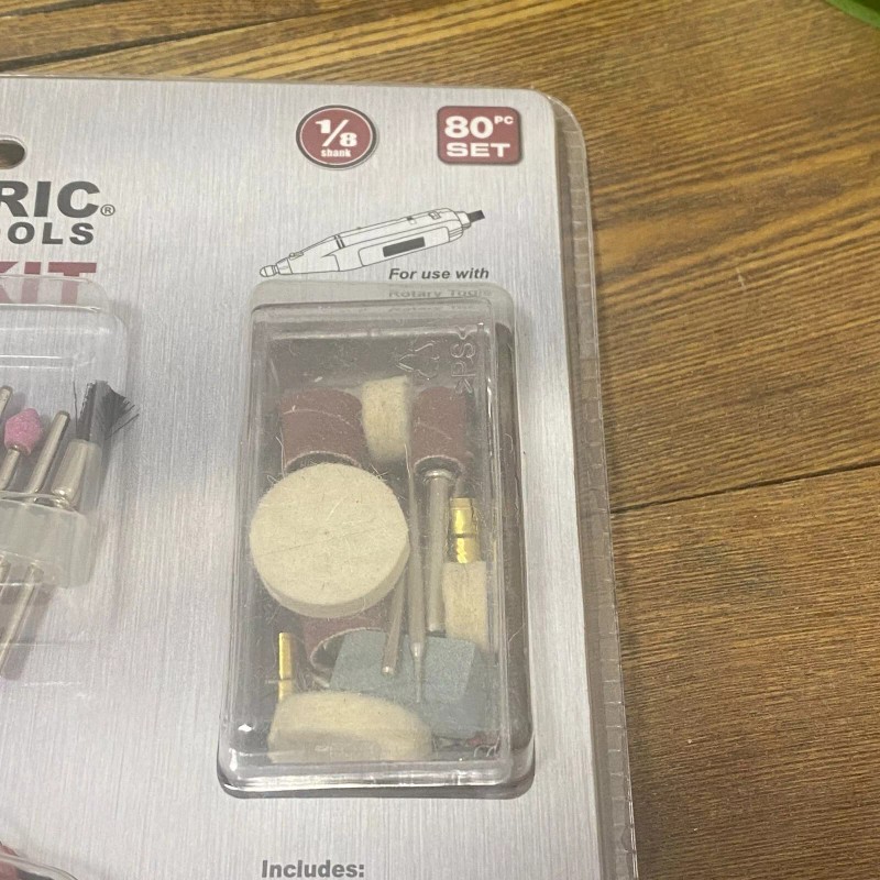 Chicago Electric Rotary Tool Kit Cutting Grinding Polishing Sharpening Drilling