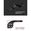 NIGHT PROVISION Bike Front Mount Short Extender Compatible with Garmin