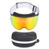 Dual Layer Anti Fog Protective Goggles with Magnet Lock for