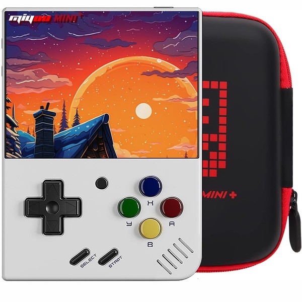 Miyoo Mini Plus Retro Gaming Console with Portable Case, Handheld