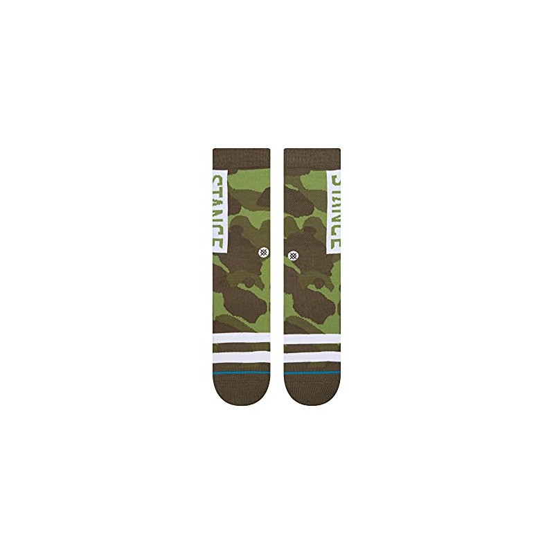 Stance Crew Sock - The OG (Camo, Medium)