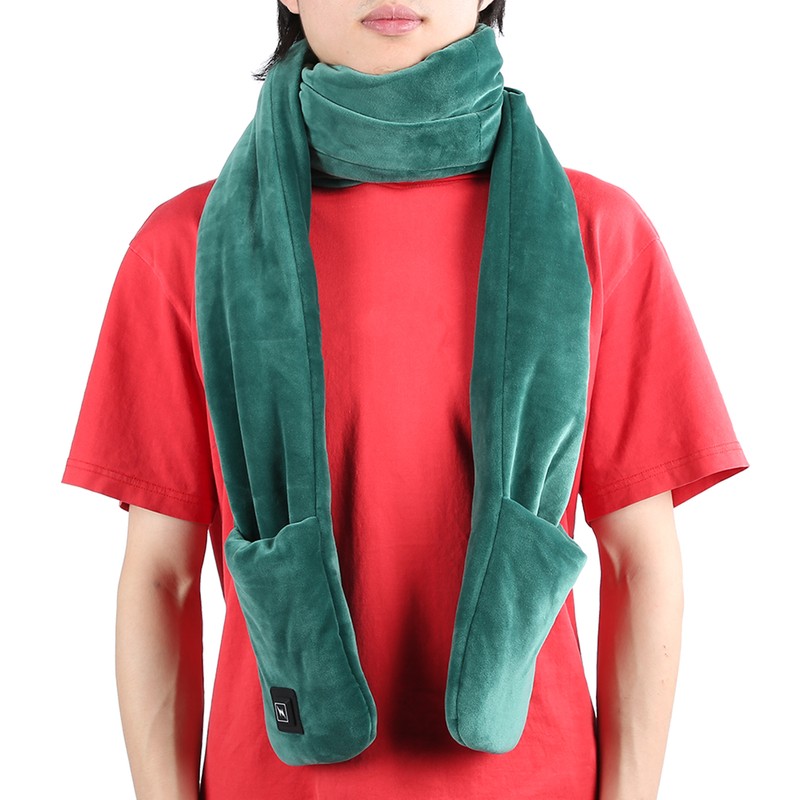Winter USB Powered Electric Heating Scarf with 3 Temperature Control