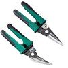 2PCS Aviation Snip,Metal Shears with Forged Blade, Heavy Duty Metal