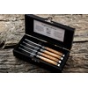 Laguiole Style de Vie Buttermesser Luxury Line, 4-teilig, Olivenholz