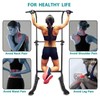 WKKEOM Power Tower Pull Up Dip Station Assistive Trainer Height