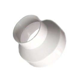HUIKKJP Ventilation Pipe Heterogenic Coupling, 5.9 to 3.9 inches (150 to 100 mm), Different Diameter Fittings, Hose/Duct Joint, Ventilation Fan Plumbing Connections