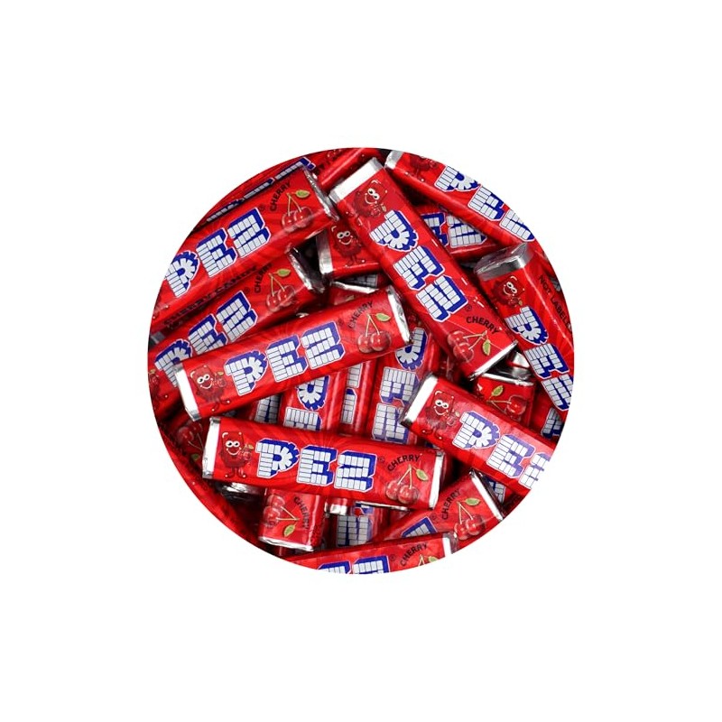 PEZ Candy Refills, Cherry Flavor, 4 Pound Bulk Bag (Approx.