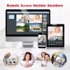 FLOUREON CCTV 8CH 1080N HDMI P2P DVR Security Camera Video
