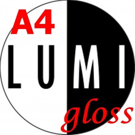 50 Sheets 200 GSM A4 Gloss Laser/Digital Printer Paper - Photo/Leaflets 2 Sided Printer Paper, for Printers Using Dry Toner