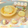 6 PCS Squishy Chicken Toys with Henhouse, Handmade Ultra Soft