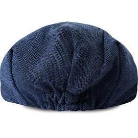 A&J DESIGN Infant Suspenders and Bow Tie Set Boys Newsboy Hats Baby Formal Wedding Accessories Blue 3-6 Months