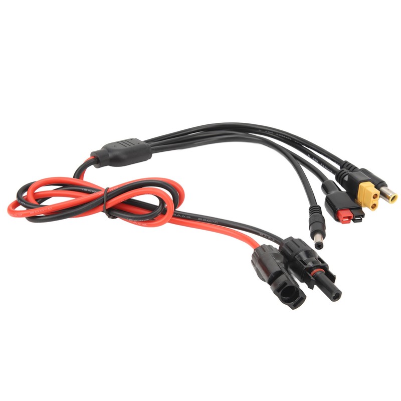 Solar Connector to XT60 Female Adapter Cable Weather Resistant Multi