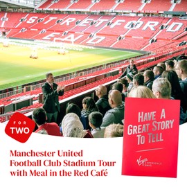 Virgin Experience Days Manchester United Football Club Stadium Tour with Meal in the Red Café for Two