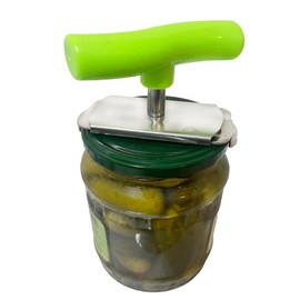 Jar Opener for Weak Hands, Jar Opener for Seniors, Adjustable Lid Opener, Bottle Opener for Arthritic Hands, Lid opener, Kitchen Accessories Opener (green)