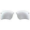 Oakley Flak 2.0 XL Rectangular Replacement Sunglass Lenses, Prizm Chrome
