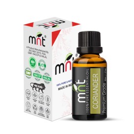 MNT Coriander Essential Oil 100% Pure Natural & Undiluted Therapeutic Grade & Aromatherapy for Hair Care and Skin Care (30ML)