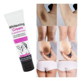 Crema Aclarante De Axilas Zonas Sensibles Colágeno Retinol