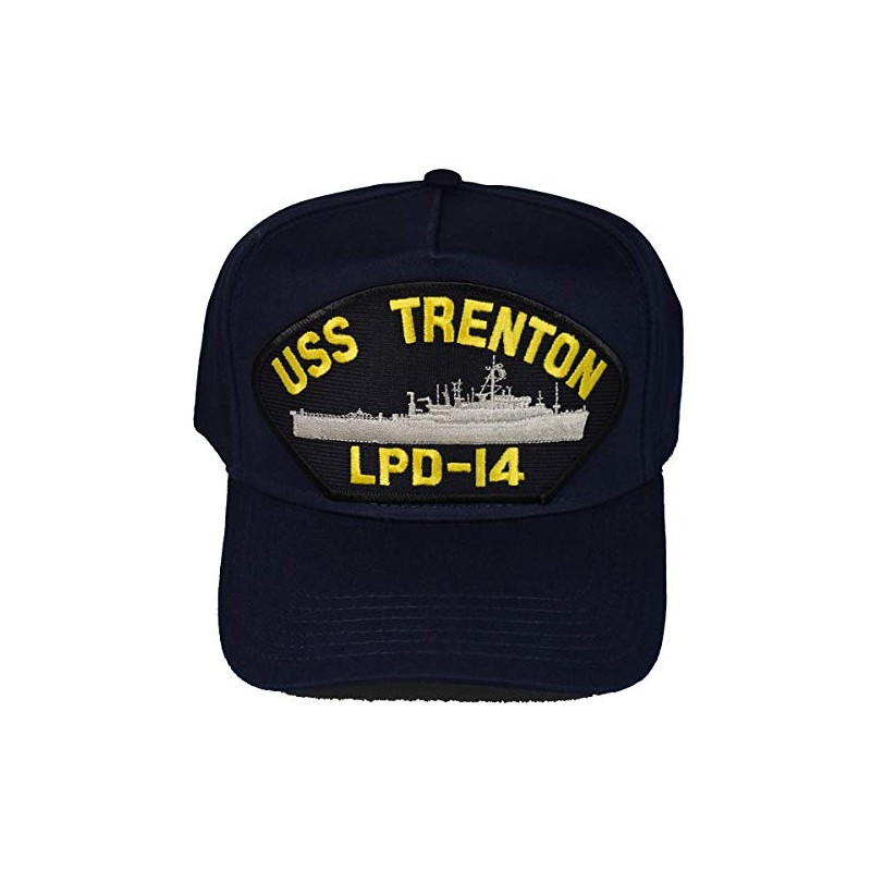 EC USS Trenton LPD-14 Ship HAT - Navy Blue -