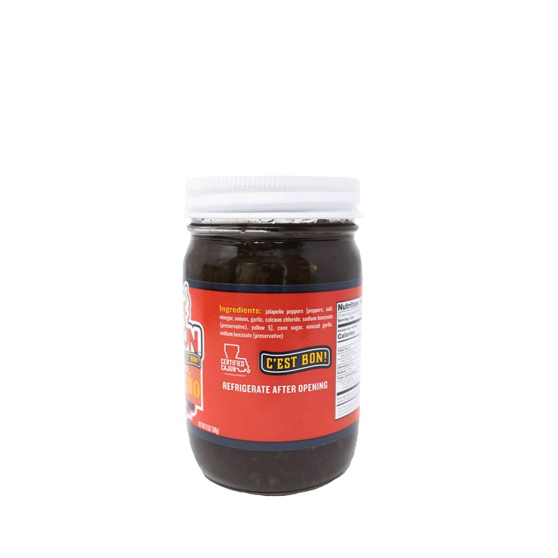 Spicy Sweet Jalapeño Relish 12 fl oz Ragin' Cajun (Pack