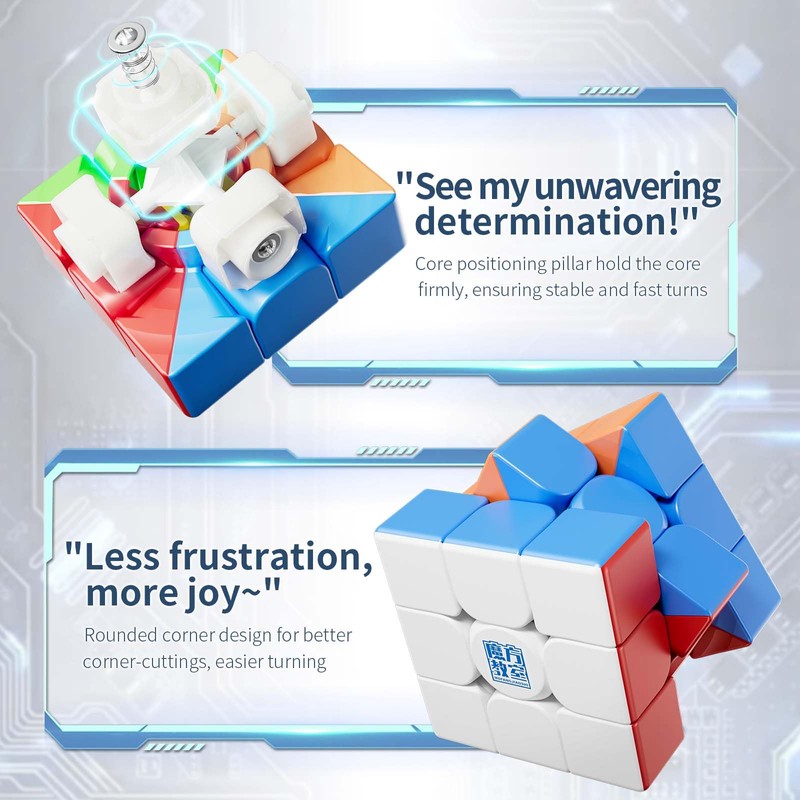 Moyu Meilong 2x2 3x3 4x4 5x5 Educational Cube Set Stickerless