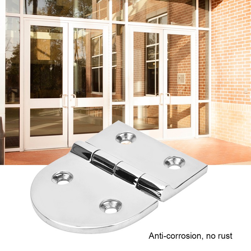 Stainless Steel Hinge Round Head Mirror Polishing Home Door Installing