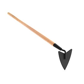 BonTool Bon 34-425 Warren Hoe, Triangular Head 45-inch Wood Handle