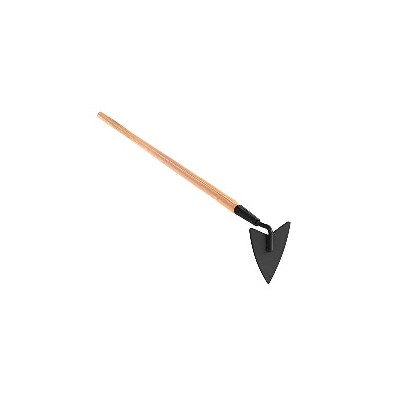 BonTool Bon 34-425 Warren Hoe, Triangular Head 45-inch Wood Handle