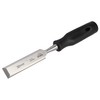 Stubai 354330 Wood Chisel, Black, PP-Handle 30 mm, Silver