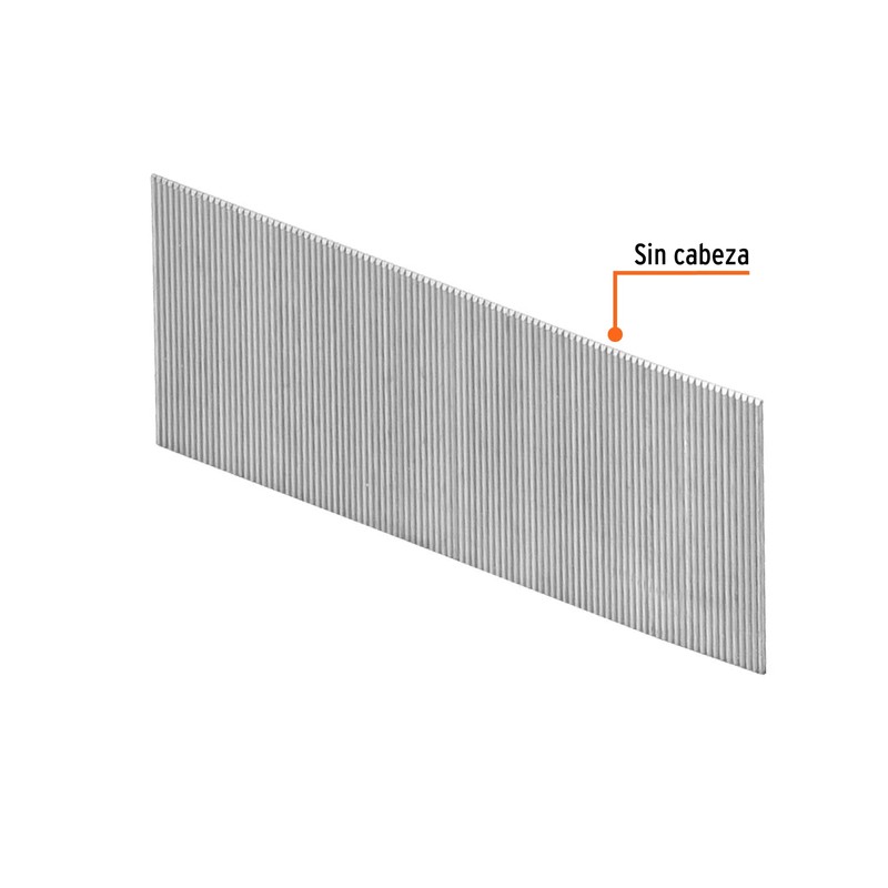 Truper CLANEU-23-25, Caja con 10000 clavos calibre 23, 25 mm