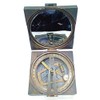 Antique London 1917 Compass,Brown Camping Compass, Gift Compass Antique Compass