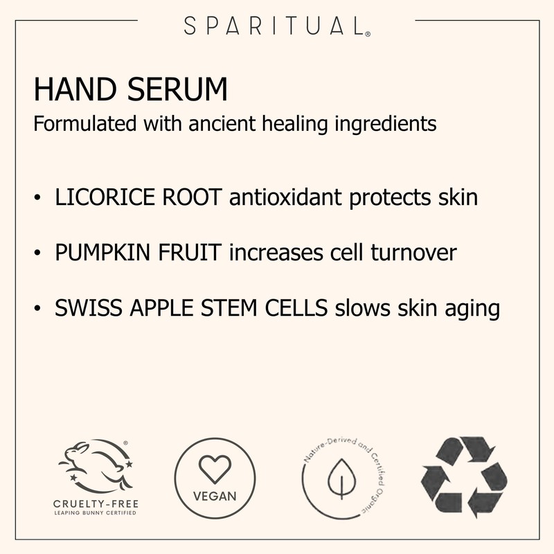 SPARITUAL Citrus Cardamon Hand Serum 1.0 fl oz (30 ml)