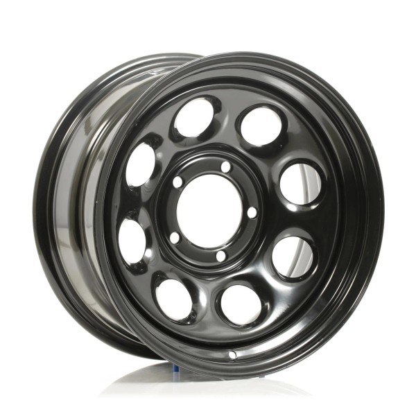 Cragar Wheel Soft 8 Steel Black 17" x 8" 5