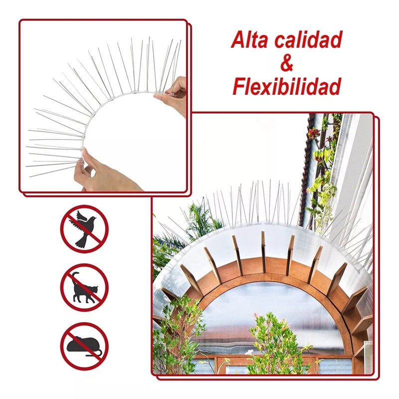 Heypet Antipalomas, Repelente De Picos De Pájaros, 28 Unidades