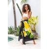 Back From Bali Womens Pareo Playa Wrap Cover Up Frangipani