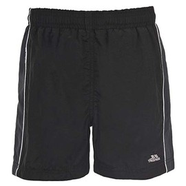 Trespass Brandon, Black, 7/8, Shorts with Inner Mesh Pant for Kids / Boys, Age 7-8, Black