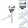 DEARMAMY Toilet Tank Buttons Single Flush Toilet Water Tank Push