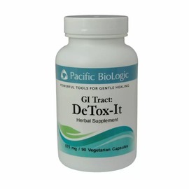 Pacific BioLogic GI Tract: DeTox-It, 90 Vegetarian Capsule - Newest Expiration