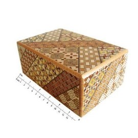 Yosegi Puzzle Box 5 sun 10 steps