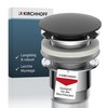 KIRCHHOFF Universal Sink Drain Set, Pop Up Sink Plug, Drain