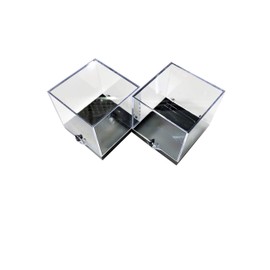 Mineral Case L Perky Case Specimen Case Storage Case Display Case 2.7 x 3.0 x 2.7 inches (6.8 x 7.6 x 6.8 cm) (*Includes Projections) (12 Pieces, 6 Pieces, 2 Pieces)