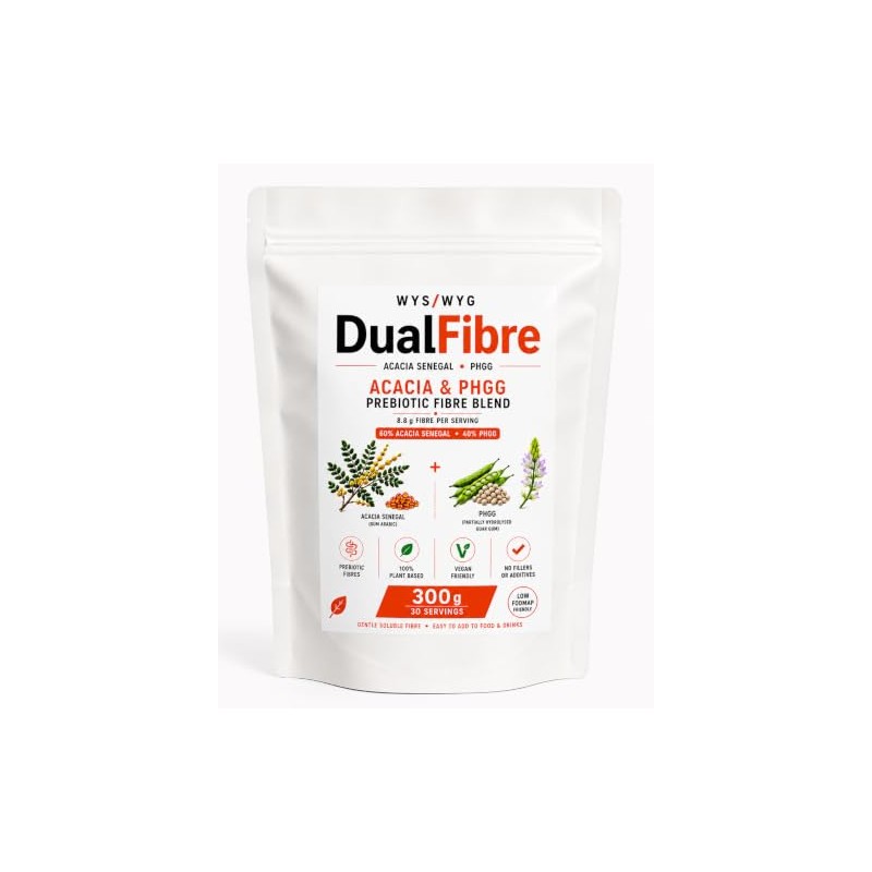 DualFibre 300g | Acacia & PHGG Fibre Blend | Low