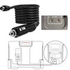 12V 24V Car Charger with DC8020 Ports for Jackery Portable